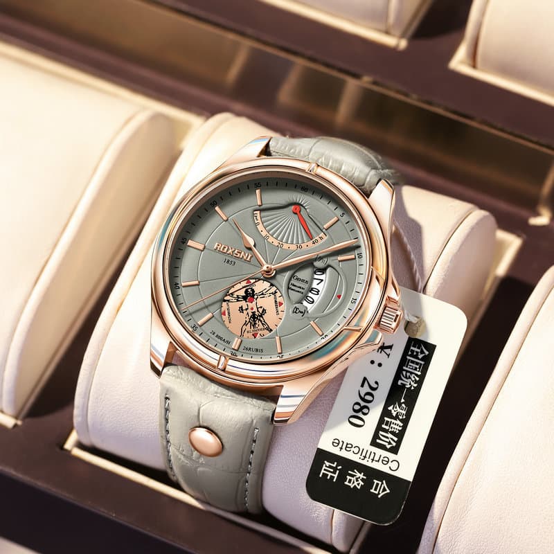 2025 New Men's Watch Waterproof Calendar Casual Business Quartz Wristwatch