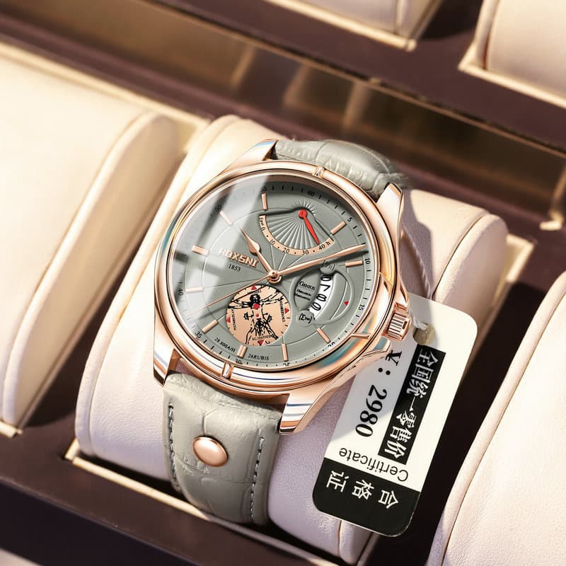 2025 New Men's Waterproof Quartz Watch with Calendar - Casual Business Style